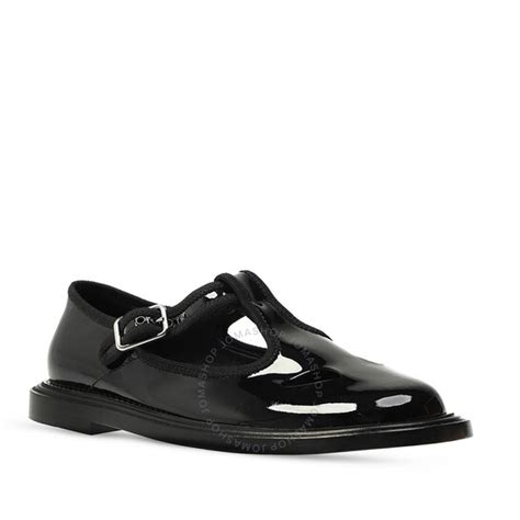 burberry black patent leather t bar shoes|Burberry Ladies Black Alannis Patent Leather T.